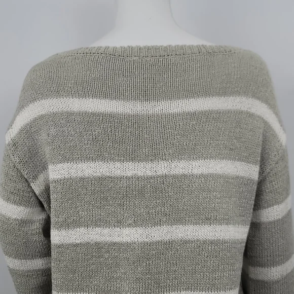 BB DAKOTA Striped knit Cotton Sweater - Picture 10 of 15
